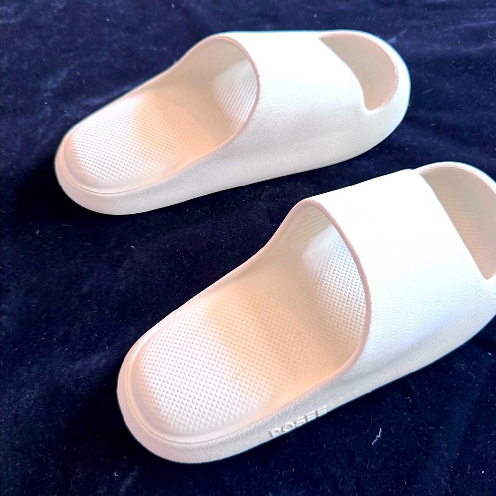 Sandals White - slide on
